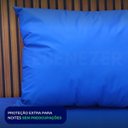 Ver imagem 7 de Kit 4 Capas de Travesseiro Azul Royal Napa Premium Hospitalar