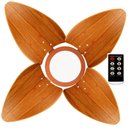 Ver imagem 1 de Ventilador de Teto Aspen Led 6000k Venti-delta Cobre 4pás Freijó 110v com Controle Remoto
