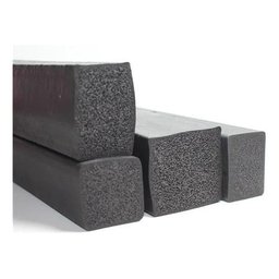 Perfil de Borracha Esponjoso Vedação Macio 38x38mm - 1m - 3