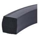 Ver imagem 1 de Perfil de Borracha Esponjoso Vedação Macio 38x38mm - 1m