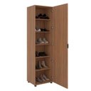 Ver mais imagens de Sapateira 60cm com Espelho Versa Home Marrom/Branco/Freijó