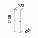Ver imagem 4 de Sapateira 60cm com Espelho Versa Home Marrom/Branco/Freijó
