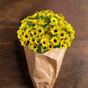 Ver imagem 5 de Kit 20 Flores Artificiais Margaridas Amarelas Decoração de Jardineiras, Vasos, Mesas e Varanda 35cm