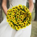 Ver mais imagens de Kit 20 Flores Artificiais Margaridas Amarelas Decoração de Jardineiras, Vasos, Mesas e Varanda 35cm
