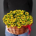 Ver imagem 6 de Kit 20 Flores Artificiais Margaridas Amarelas Decoração de Jardineiras, Vasos, Mesas e Varanda 35cm