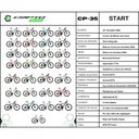 Ver imagem 2 de Bicicleta Aro 29 Cripto 27 Marchas Freio Hidráulico K7-trava - Branco-azul - 21"
