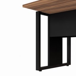 Lateral de Plataforma Dupla Acoplar Pé Quadro 90x120cm Espresso Móveis - 9