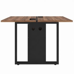 Lateral de Plataforma Dupla Acoplar Pé Quadro 90x120cm Espresso Móveis - 8