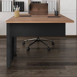 Lateral de Plataforma Dupla Acoplar Pé Quadro 90x120cm Espresso Móveis - 7