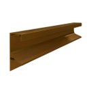 Ver imagem 1 de Perfil Puxador Alumínio Gola RM-175 para 18mm Barra 03 metros Champagne Fosco Rometal 01 unidade