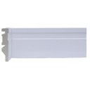 Ver imagem 1 de Rodapé 7cm Frisado Poliestireno 15mm 2,40 Metro Linear Branco Graddus