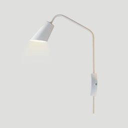 Arandela de Parede New City C/ Plug e Interruptor - Branco - 6