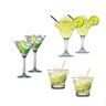 Kit 2 Taças Martini 2 Margarita E 2 Copos Caipirinha Nadir - 1