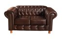 Ver imagem 1 de Namoradeira Sofá Chesterfield com Capitonê Luís Xv Marrom Café