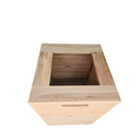 Ver imagem 2 de Lixeira para Shopping - Lixeira para Banco em Madeira Maciça