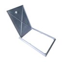 Ver imagem 2 de Tampa Tampão de Chão de Alumínio Fundido Incêndio 60x40cm