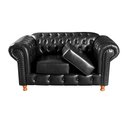 Ver imagem 4 de Namoradeira Sofá Chesterfield com Capitonê Luís Xv