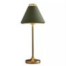 Abajur Bella Mv003gr Piccolo Verde e Dourado 23x58cm 1x40w E27 - 1
