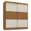 Ver imagem 3 de Guarda-roupa Casal 2 Portas 3 Gavetas Pantanal Cinamomo/off White - Rodial