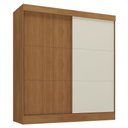 Ver imagem 1 de Guarda-roupa Casal 2 Portas 3 Gavetas Pantanal Cinamomo/off White - Rodial