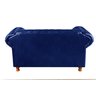 Namoradeira Sofá Chesterfield com Capitonê Luís Xv - 4