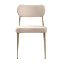 Ver imagem 4 de Kit 2 Cadeiras Sala de Jantar Bouclê Design Aço Carbono Lavinia