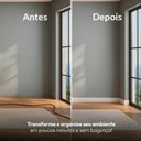 Ver imagem 7 de Rodapé Frisado 10cm Poliestireno 15mm 2,40 Metro Linear Branco Graddus