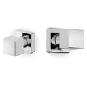 Ver imagem 1 de Kit 2 Acabamentos de Registro Base Reforma 1/2, 3/4, 1 Singles One Square Roca