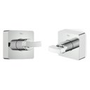 Ver imagem 1 de Kit 2 Acabamentos de Registro para Base Deca 1.1/4, 1.1/2 Virtus Roca