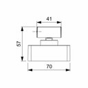 Ver imagem 5 de Kit 2 Acabamentos de Registro para Base Docol 1.1/4, 1.1/2 Virtus Roca