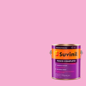 Tinta Acrílica Rosa-Design Fosca 3,2L - Suvinil