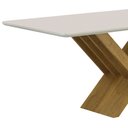 Ver imagem 2 de Mesa de Jantar 180cmx90cm Tampo de 25mm Aurora Valdemoveis