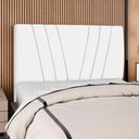 Ver imagem 2 de Cabeceira Casal 140 Cm com Frame Belgica Suede Branco Artte