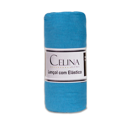 Lençol de Malha Liso Elástico Queen Celina Home - 2