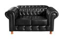 Ver imagem 4 de Conjunto de Sofá Luís Xv Lugares + 2 Poltronas Chesterfield Capitonê Preto