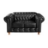 Conjunto de Sofá Luís Xv 2 Lugares + 2 Poltronas Chesterfield Capitonê - 4