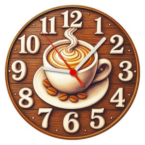 Relógio de Parede - Chantily Efeito 3d - 25x25x2cm