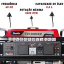 Ver imagem 5 de Gerador À Gasolina 1,25 Kva Bivolt Tg1300cxr e Esmerilhadeira Angular 4.1/2 Pol Evald-110v