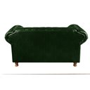 Ver imagem 5 de Sofá 2 Lugares com Puff Luis Xv Decoração Sala Recepção Retrô