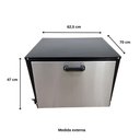 Ver imagem 3 de Forno Grande 100 Litros Alta Pressão com Tampa Inox Cefaz FRG-21