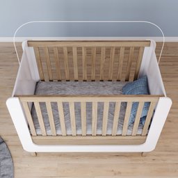 Berço Mini Cama 2 em 1 Aconchego - 10
