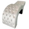 Maca Estética Estofada M1 80cm Veludo Pérola - In9 Decor - 1