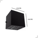 Ver imagem 3 de Arandela com Efeito 10 Fachos - Interna ou Externa:marrom