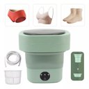 Ver imagem 1 de Praticidade Compacta: Mini Máquina Lavar 6,5l Dobrável Roupa