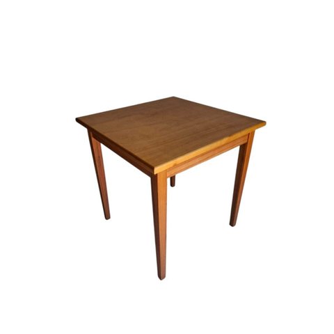 Mesa Quadrada Feita de Madeira Mel