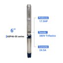 Ver imagem 2 de Bomba Submersa Irrigação de 17,5CV Até 78000L/h 380V - TÉTIS