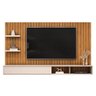Painel para Tv até 60 Polegadas 1 Porta Friz Freijó Off White Dj Móveis - 4