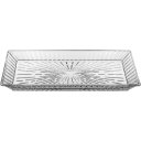 Ver imagem 1 de Prato Bolo Boleira Retangular Home&co Eco Crystal 3x32x17cm Transparente