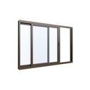 Ver imagem 1 de Janela Vitro 2 Folhas sem Grade 1,20mx1m X 5cm em Alumínio Bronze com Fecho Embutido – Vitrolar