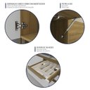 Ver imagem 5 de Cozinha Modulada 6 Peças 2 Aéreos 2 Balcões 1 Paneleiro e 1 Torre Quente Magnólia